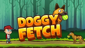 Doggy Fetch voice controlled game cover
