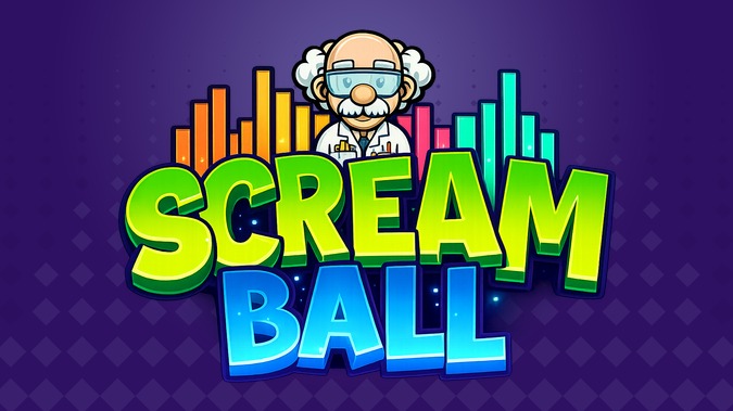 Scream Ball voice controlled game cover